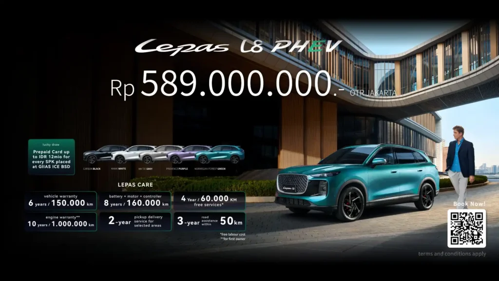 Banner Promo Sales Chery Lepas L8 Jakarta